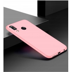 Etui Silikonowe Ultra Slim Matt Huawei P20 Lite Różowe