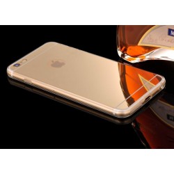 Etui Silikon Lustro Mirror Apple Iphone 6, 6S ZŁOTE