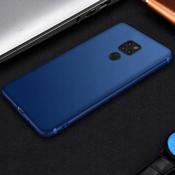 Etui Silikonowe Ultra Slim Matt Huawei Mate 20 Niebieskie