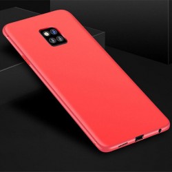 Etui Silikonowe Ultra Slim Matt Huawei Mate 20 Pro Czerwone
