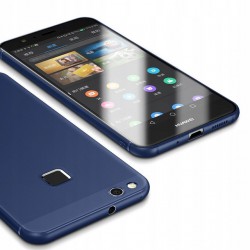 Etui Silikonowe Ultra Slim Matt Huawei P10 Lite Niebieskie