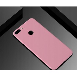 Etui Silikonowe Ultra Slim Matt Huawei Honor 9 Lite Różowe