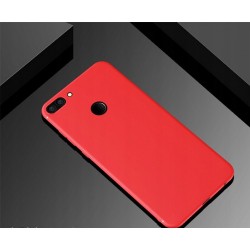 Etui Silikonowe Ultra Slim Matt Huawei Honor 9 Lite Czerwone