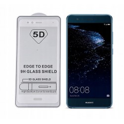 Szkło hartowane 5D Huawei P10 Lite Cały Ekran Białe
