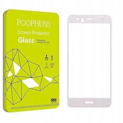2 szt. - Szkło Premium Glass POOPHUNS 3D Huawei P10 Lite - Białe