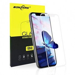 Szkło Premium Glass NONZERS 5D iphone X / XS BIAŁE