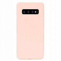 Etui Silikonowe Ultra Slim Matt Samsung Galaxy S10 Różowe