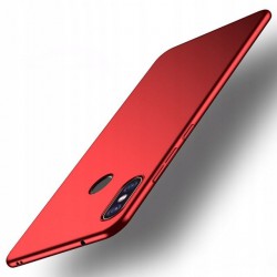 Etui Ultra Slim Frosted Matt Xiaomi Mi Max 3 Czerwone