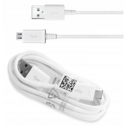 Oryginalny Kabel Micro USB Samsung 1m micro USB Biały