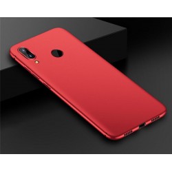 Etui Silikonowe Ultra Slim Matt Xiaomi Redmi Note 7 Czerwone