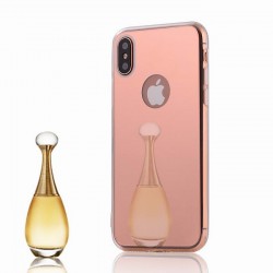 Etui Lustro Mirror iphone 10 / X różowe