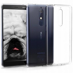Etui Silikonowe Ultra Cienkie Nokia 5.1 2018