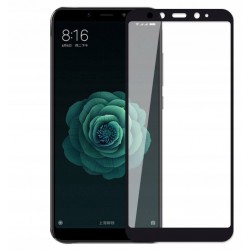 Szkło hartowane 9H 3D Xiaomi Mi A2 Cały Ekran Czarne